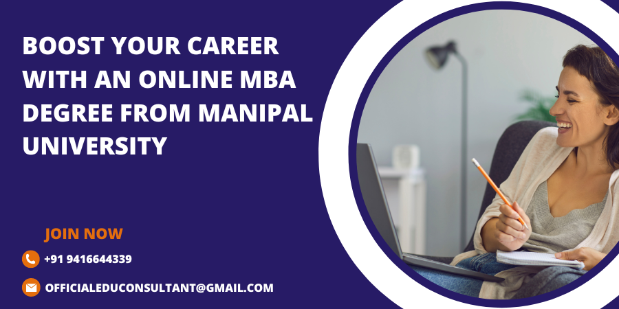 Online MBA Degree at Manipal University